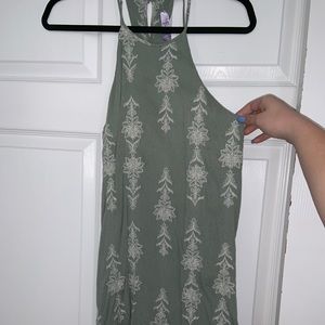 Printed mini dress